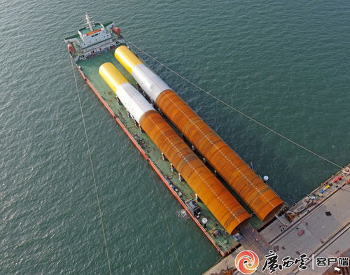 首樁發(fā)運(yùn) 廣西首批海上風(fēng)電單樁在欽州完工交付，船舶上排下水氣囊技術(shù)助力